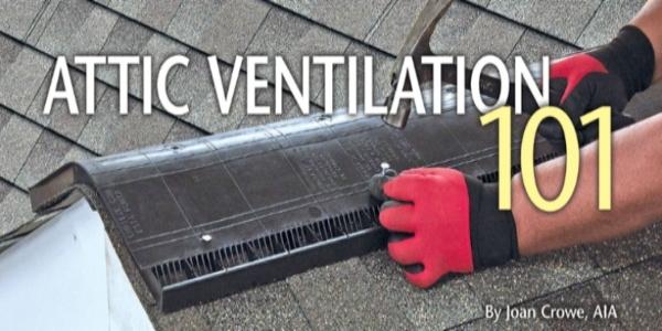IIBEC Attic Ventilation