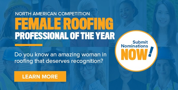 Beacon - Nominations Now Open for Female Roofing Professional of the Year!
