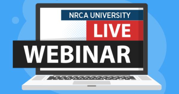 NRCA Workforce Wednesday webinar
