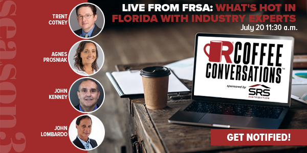 Coffee Conversations LIVE from FRSA 2022! - Day 1 - Sponsored by SRS