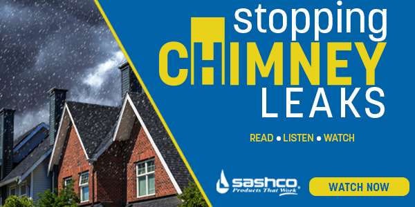 Sashco - Stopping Chimney Leaks: Re-roofing and Maintenance - WATCH