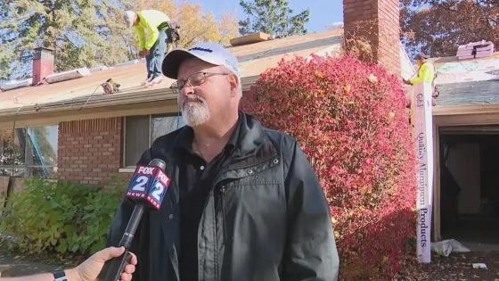 Army Veteran Gifted New Roof