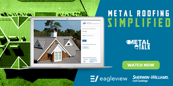 Eagleview Metal Roofing Simplified Watch Now