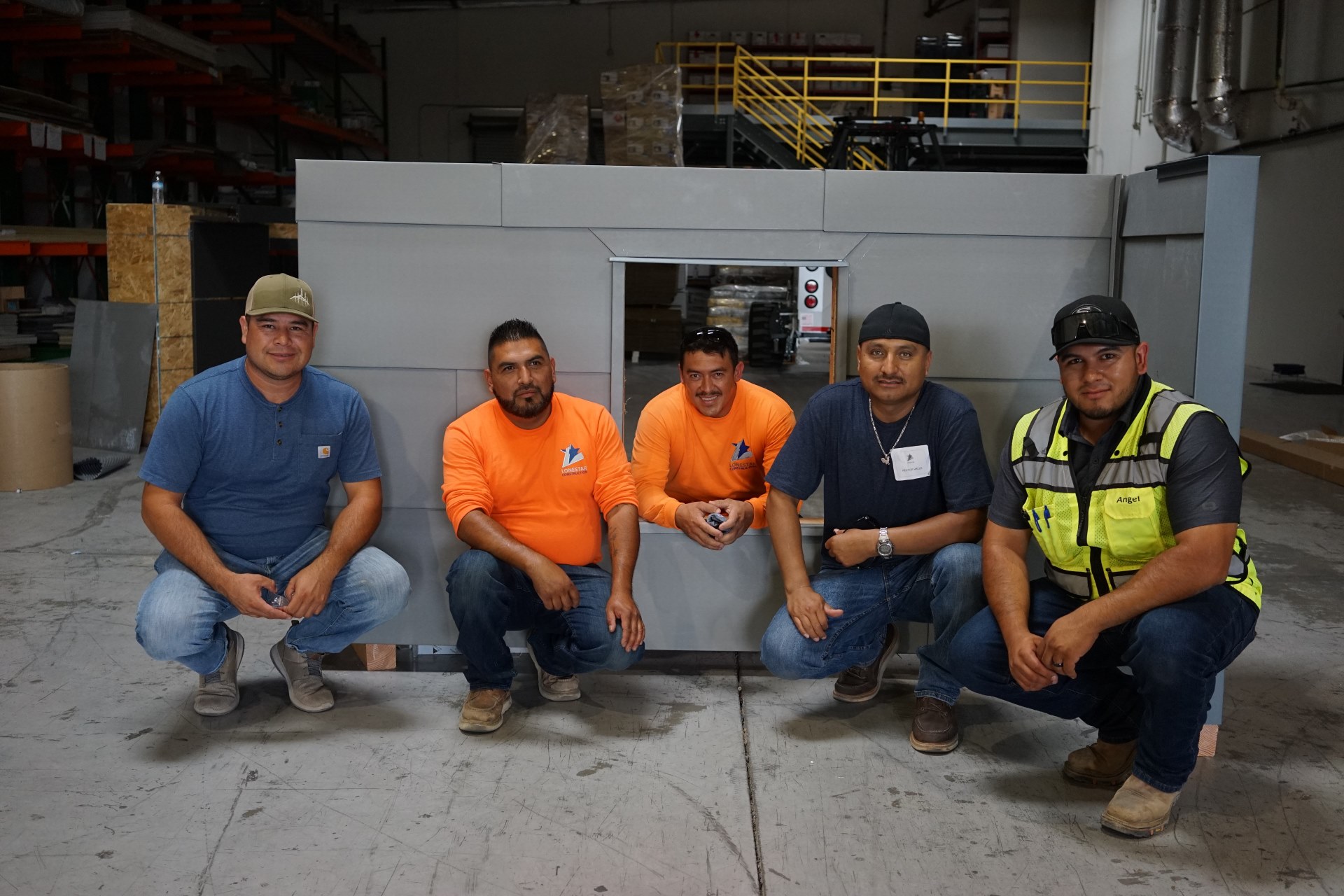 Sheridan Metal Resources training at Lonestar Construction