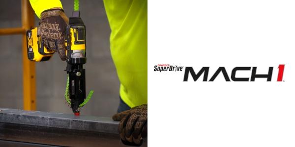 The Grabber® Construction Products SuperDrive® Mach1™ Collated Fastener Makes Metal Framing Faster And Safer