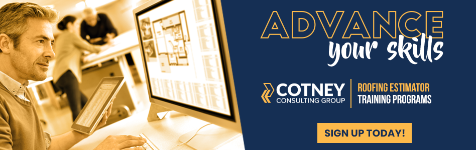 Cotney Consulting Group - Roofing Estimator Training Programs - Billboard