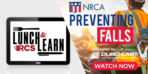 Duro-Last/NRCA Safer Roofing: Fall Prevention Lunch & Learn