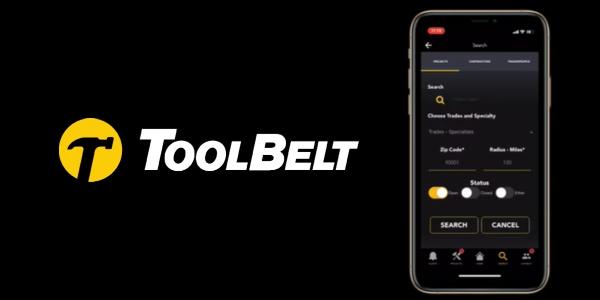 ToolBelt Find Work with the App