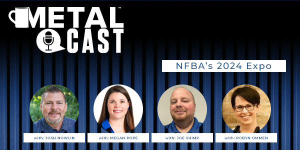MetalCast with Robyn Ommen, Megan Pope, Joe Shimp, & Josh Nowlin on NFBA Expo
