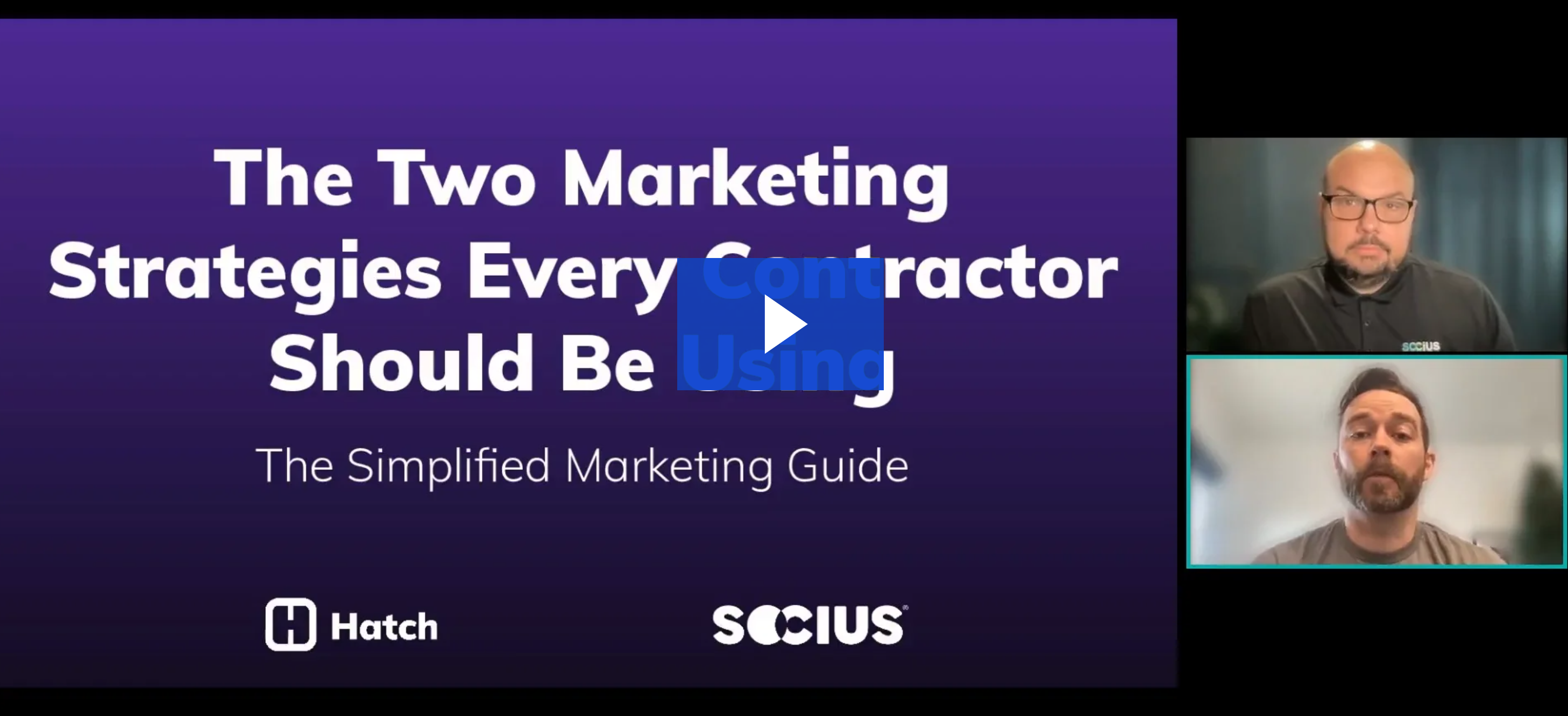 SOCIUS Marketing - Hatch Contractor Marketing Strategies