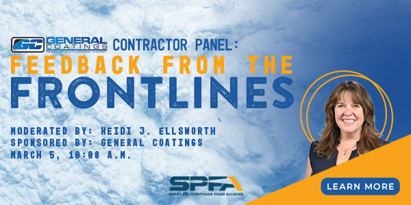 General Coatings SPFA  Contractor Panel