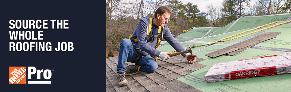 Home Depot - Billboard Ad - Source the whole roofing job