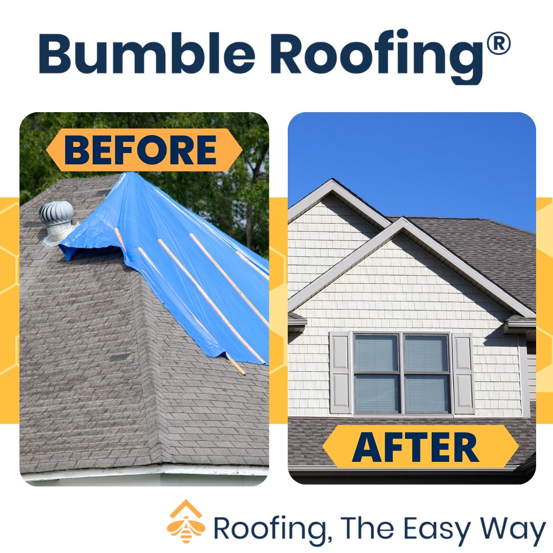 Bumble Roofing - Before and After 2