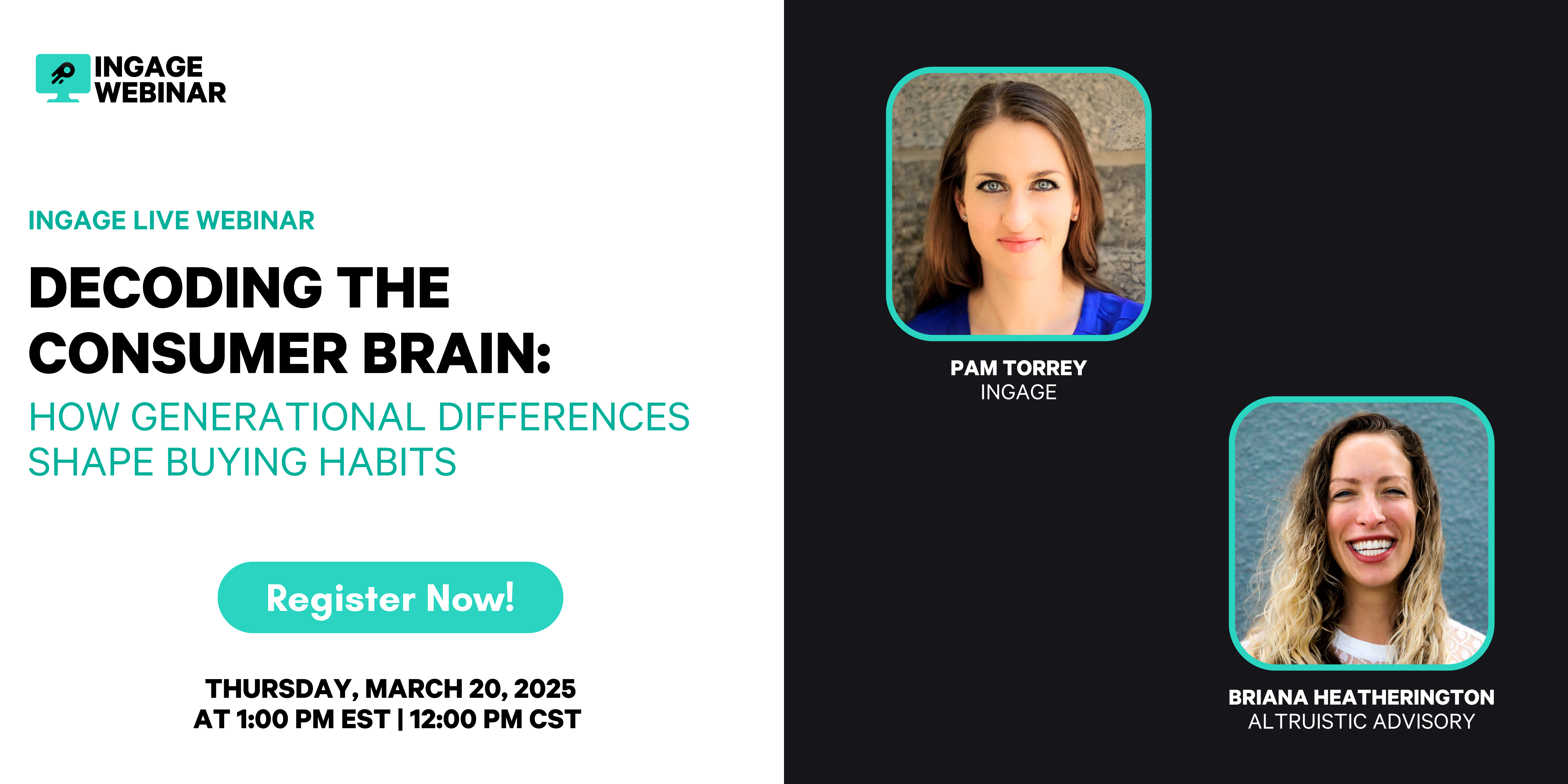 DECODING THE CONSUMER BRAIN - Speakers and Date