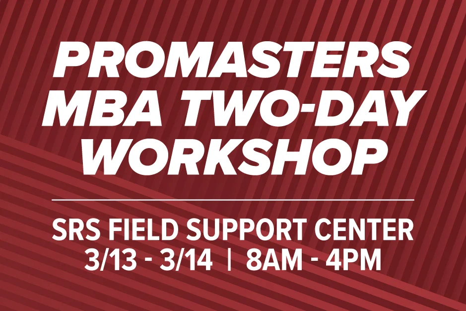 Promasters MBA Two Day Workshop
