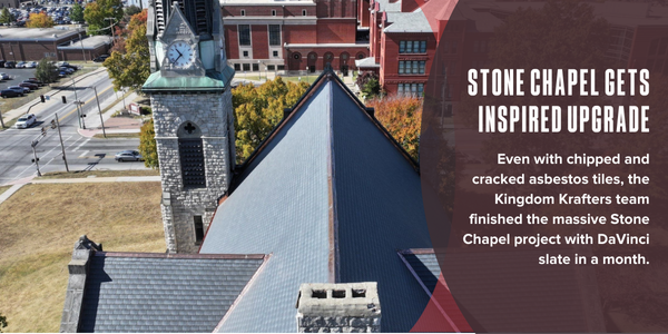 Stone Chapel gets inspired upgrade