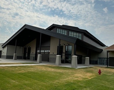 Richland County Event Center addition by Thiel Bros. Roofing, Inc. in Sidney, Montana