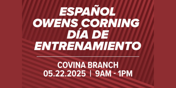 SRS Para Latinos and Owens Corning Training Event