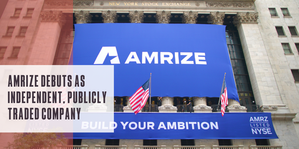 Amrize debuts as independent, publicly traded company Amrize debuts as independent, publicly traded company