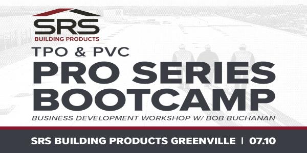 TPO & PVC Pro Series Bootcamp
