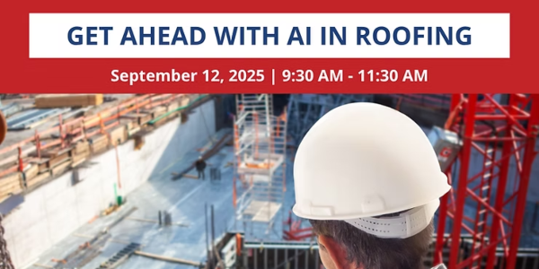 ELEVATE Training: Get Ahead with AI in Roofing - September 12