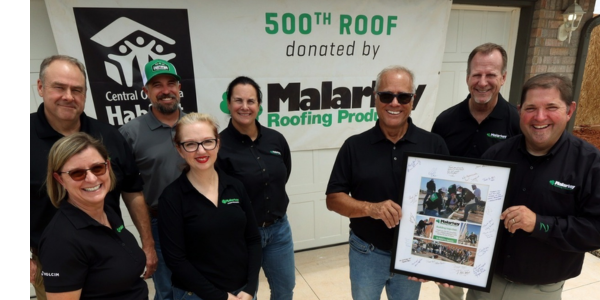 Malarkey Malarkey donates 500th roof to Central Oklahoma Habitat for Humanity