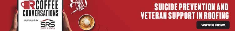 Coffee Conversations - Banner Ad - Suicide Prevention and Veteran Support in Roofing (on-demand)