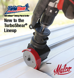 Malco Tools - Sidebar Ad - Turbo Shear Rotary Panel Cutter