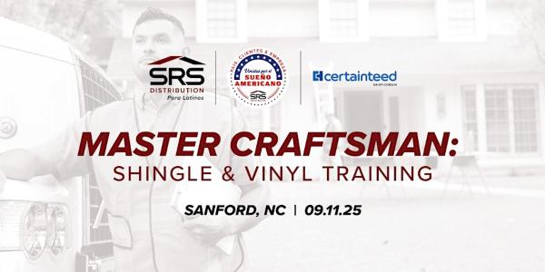 Para Latinos CertainTeed Masterclass Shingle & Hands on Vinyl Training