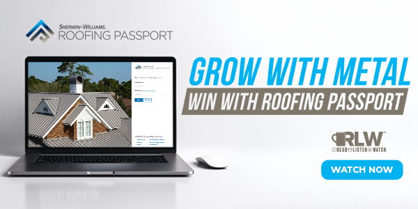 Sherwin Williams - Grow with Metal, Win with Roofing Passport - Watch