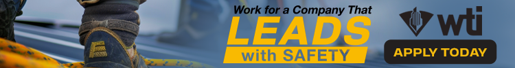 WTI - Banner Ad - Work for a Company That Leads With Safety