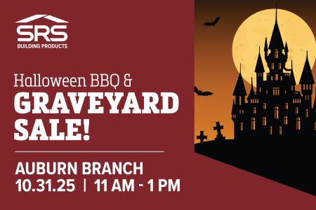 Halloween BBQ & Graveyard Sale: Auburn Branch