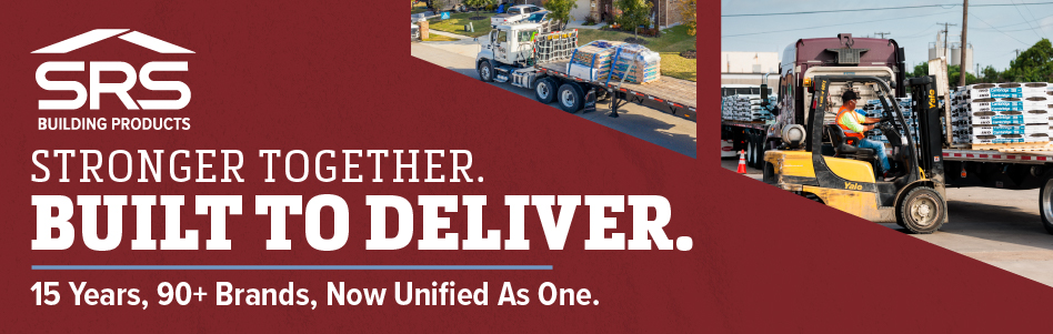 SRS - Billboard Ad - Stronger together. Built to deliver.