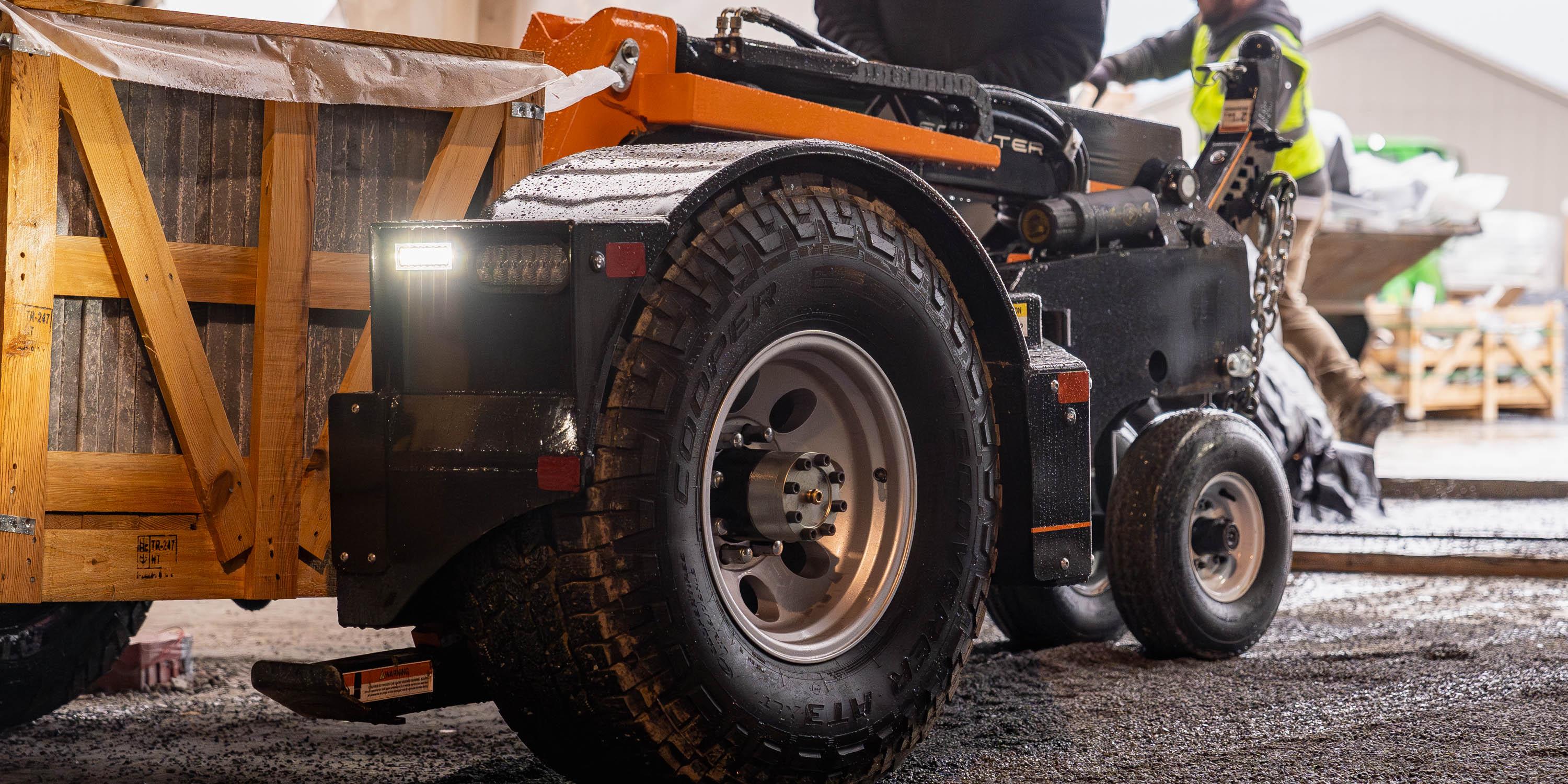 tow a lift equiptor
