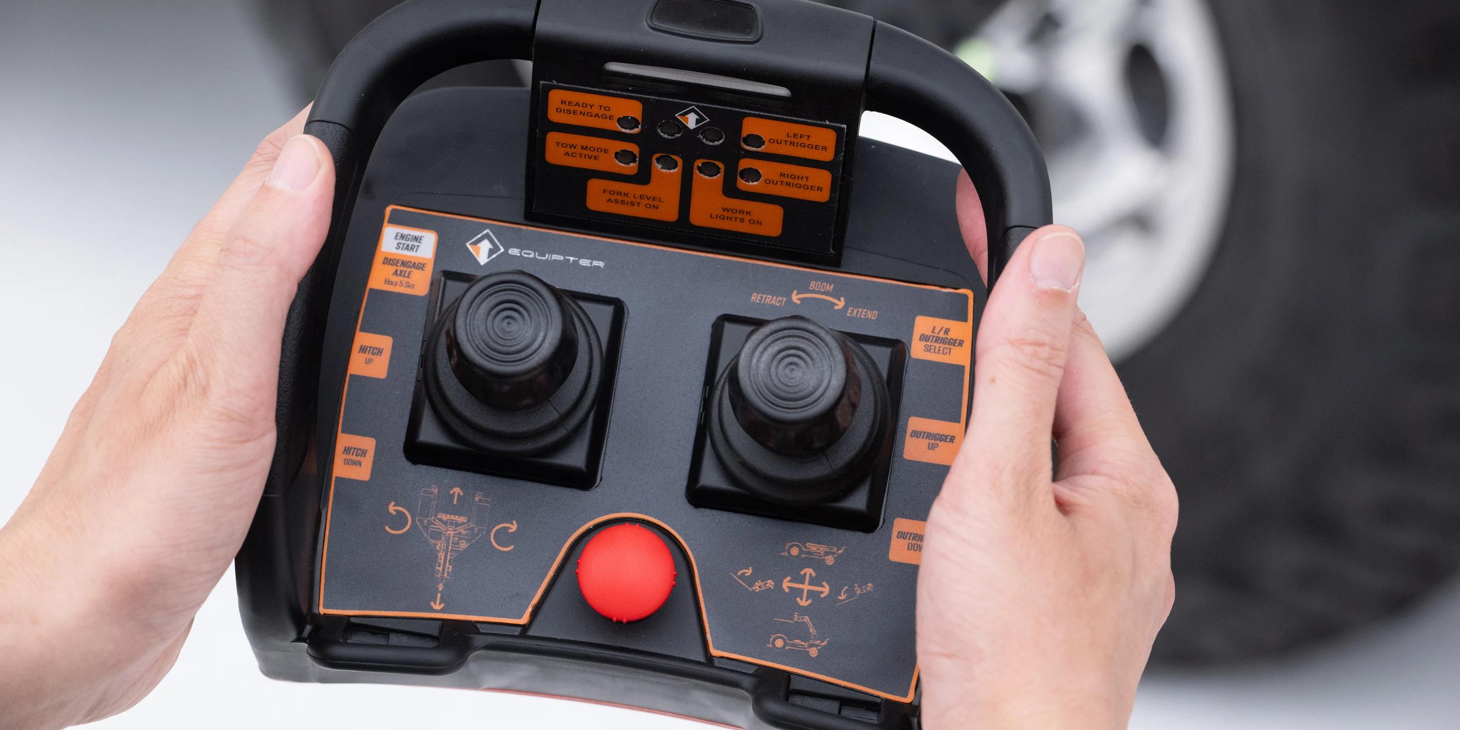 tow a lift remote equipter
