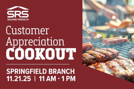 Customer Appreciation Cookout: Springfield Branch