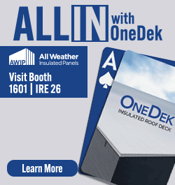 All Weather Insulated Panels - Sidebar Ad - IRE