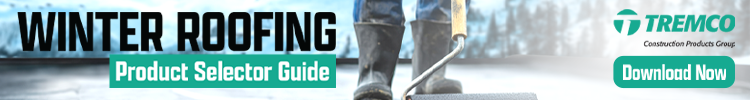 Tremco - Banner Ad - Winter Roofing Product Selector Guide