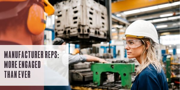Manufacturer reps: More engaged than ever