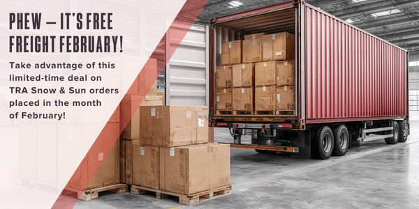 Phew — it’s Free Freight February!