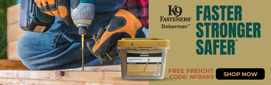 K9 Fasteners - Billboard - Shop Now Doberman