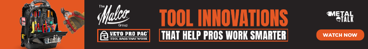 The Malco Group - Banner Ad - MetalTalk - Tool Innovations That Help Pros Work Smarter - On Demand