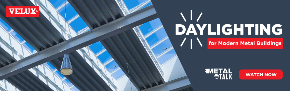 Velux - Billboard Ad - MetalTalk Daylighting for Modern Metal Buildings