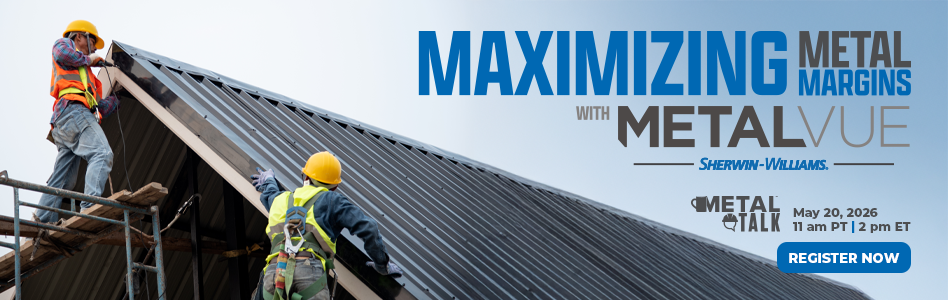 Sherwin-Williams - Billboard - Maximizing Metal Margins With MetalVue - Register