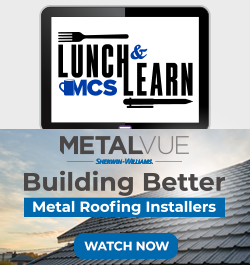 Sherwin-Williams -  Ad - L&L Building Better Metal Roofing Installers