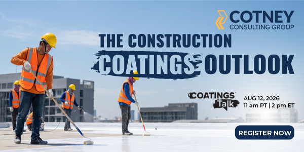 The business of coatings: Economic trends and opportunities