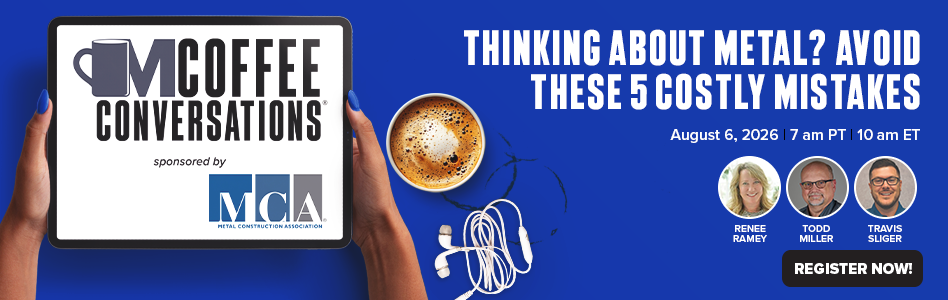MCA - Billboard Banner - Coffee Conversations Thinking About Metal - Registration