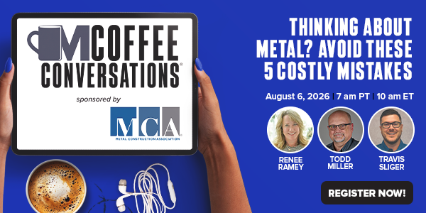 MCA - Coffee Conversations Thinking about Metal - Register