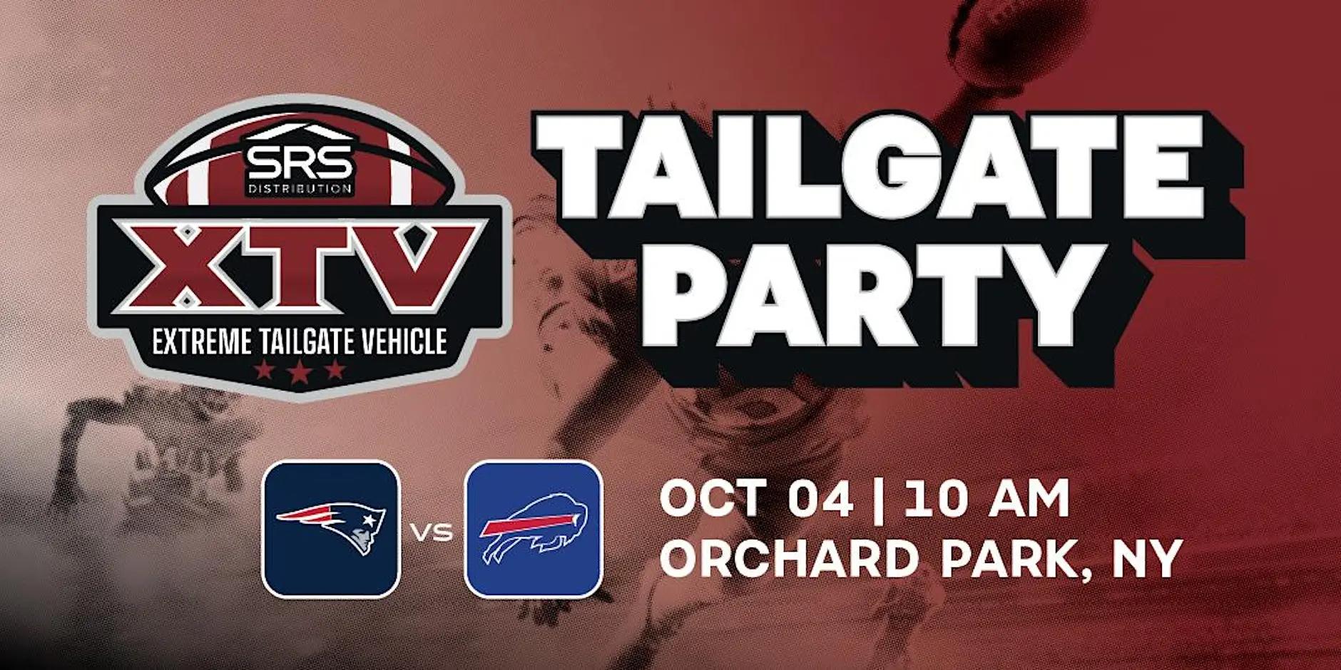 SRS XTV Tailgate: New England vs. Buffalo - Orchard Park, NY