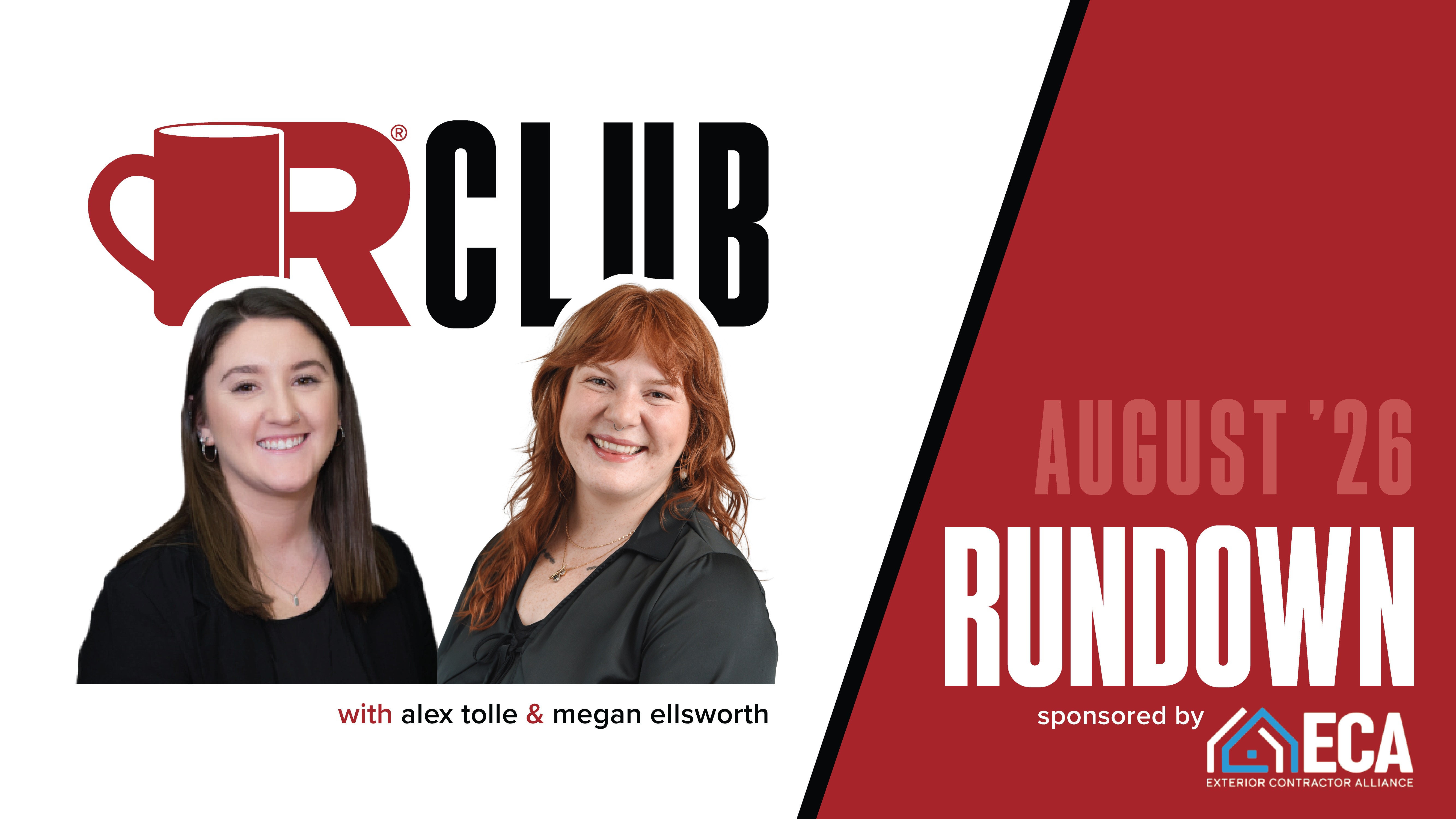 The August 2026 R-Club Rundown is here!